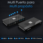 Mini PC MOREFINE M6 con Intel N6000 3,3Ghz, 16GB RAM LPDDR4 y 256GB SSD, Windows 11 Home