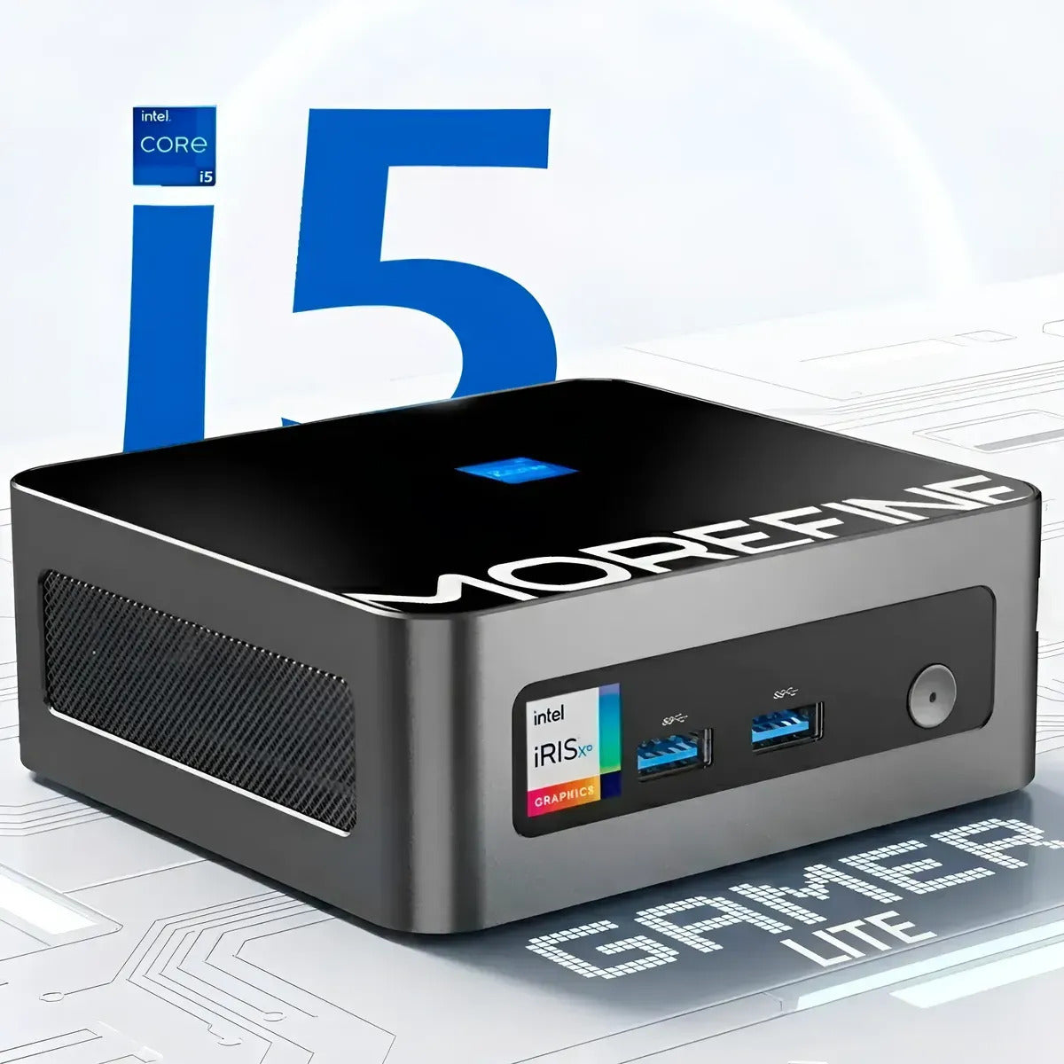 Mini PC Morefine M9 Pro Intel Core i5 12500H con 16 GB RAM y 512 GB SSD
