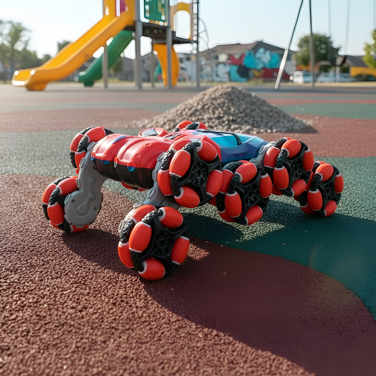 Auto Control Remoto Escalador Octopus Luces Sonido 360°