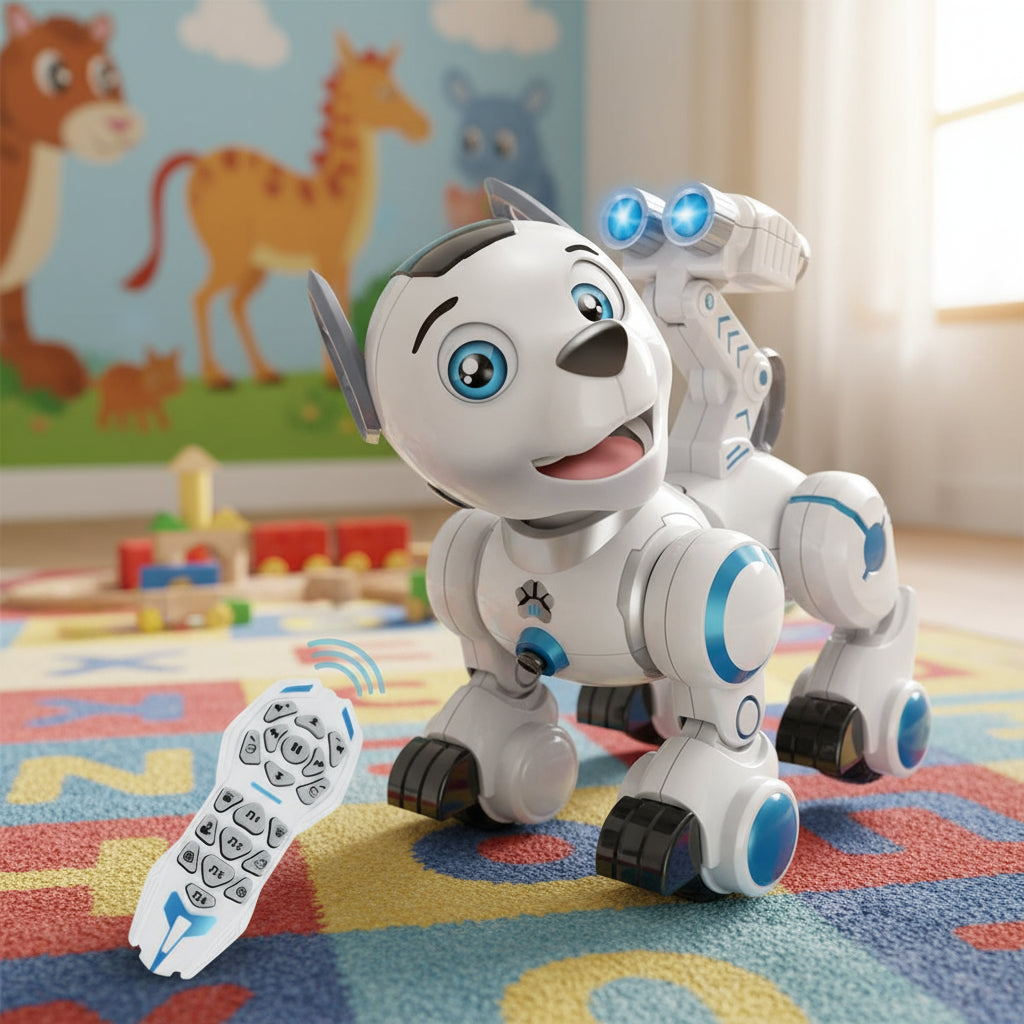 Perro Robot Inteligente Interactivo Juguete Niños Gestos