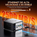 Mini PC GMKtec M8 AMD Ryzen 5 6650H con 16 GB RAM y 1 TB SSD NVMe
