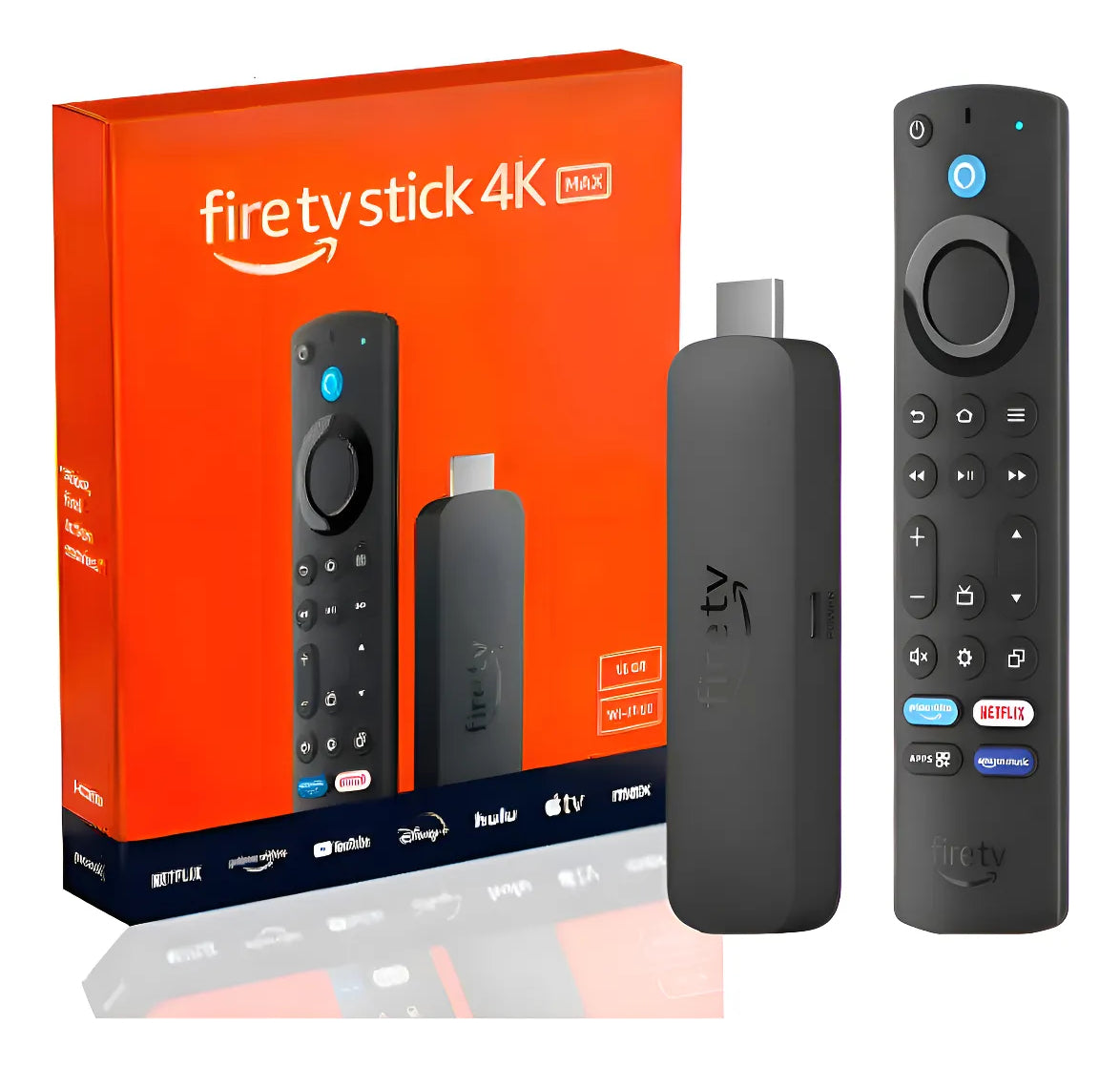 Amazon Fire Tv Stick 4k Max Ultra Hd 4k Con Dolby Wifi 6 Smart Home Alexa Procesador Mediatek Quad-core Voice Assistant
