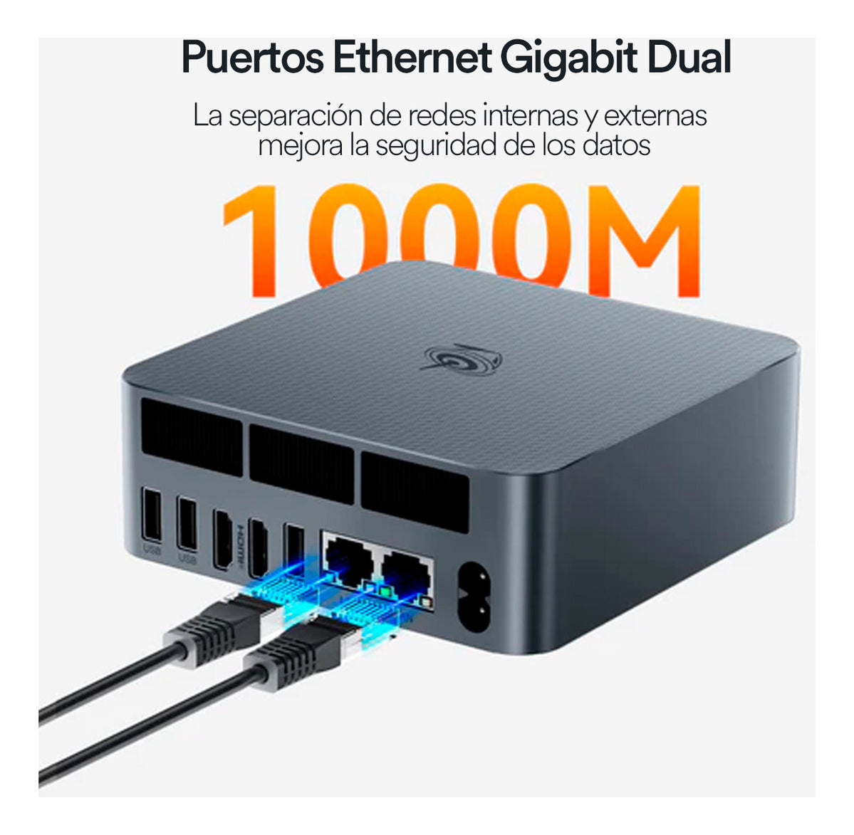 Mini Pc Beelink Eqr5 Amd Ryzen 7 5825u 16gb Con 500gb M.2 Rade