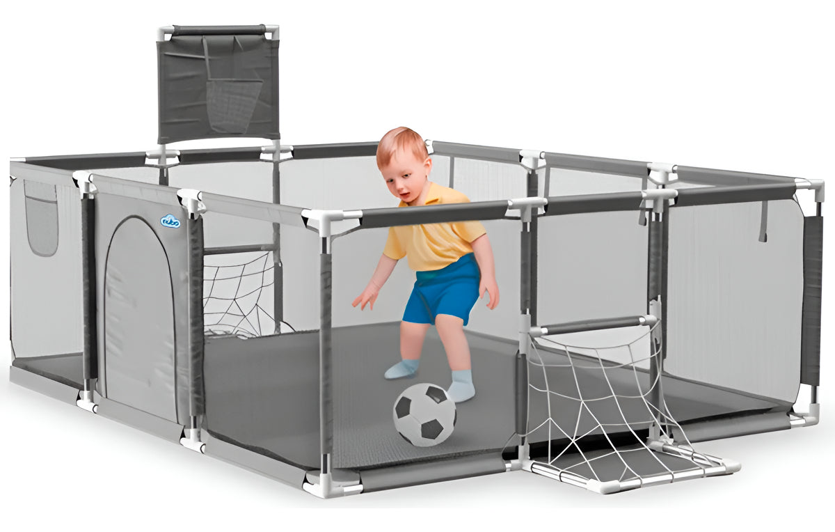Corral Infantil 3 en 1 Juegos Malla Tela Oxford 180x120cm