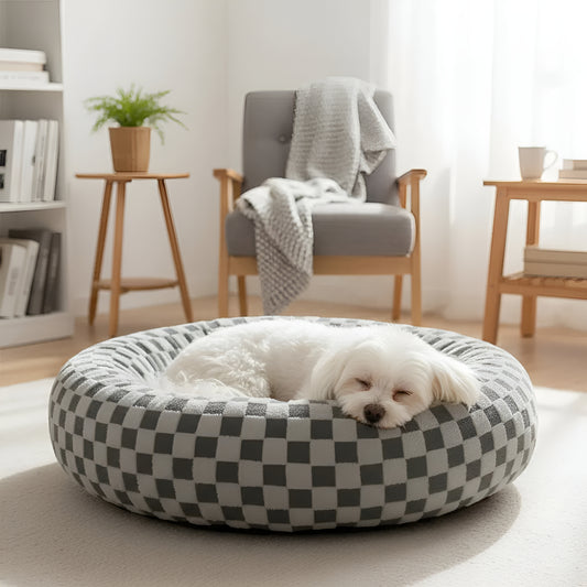 Cama Perro Premium Polar Lavable Antideslizante 70cm