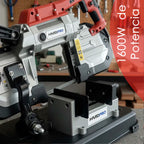 Sierra Cinta Corte Profundo Portatil 1600w Con Base