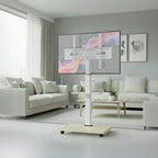 Soporte Pedestal Tv Rack Movil Con Ruedas 32 A 75 Pulgadas