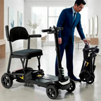 Scooter Silla De Movilidad Electrico Plegable Cuatro Ruedas