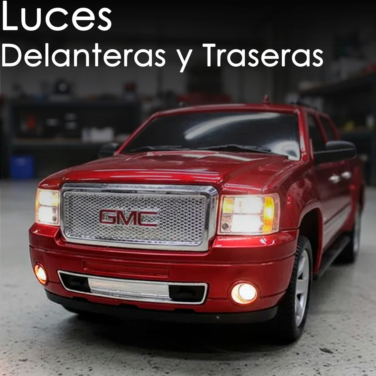 Auto Control Remoto Camioneta 1:24 Gmc Sierra Denali Con luces