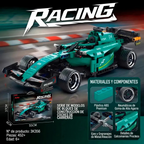 Auto Armable Formula 1 De 452 Piezas Bloques De Construccion