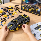 Auto Bloques Armable Lamborghini Juguete Construccion 486pzs