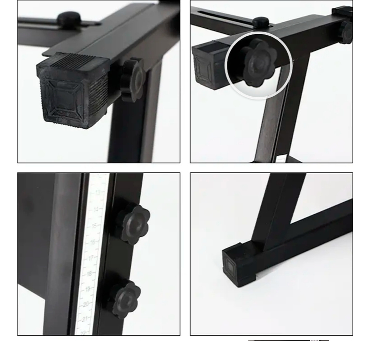 Atril Fijo Soporte Para Teclado Tipo Z Ajustable 81cm