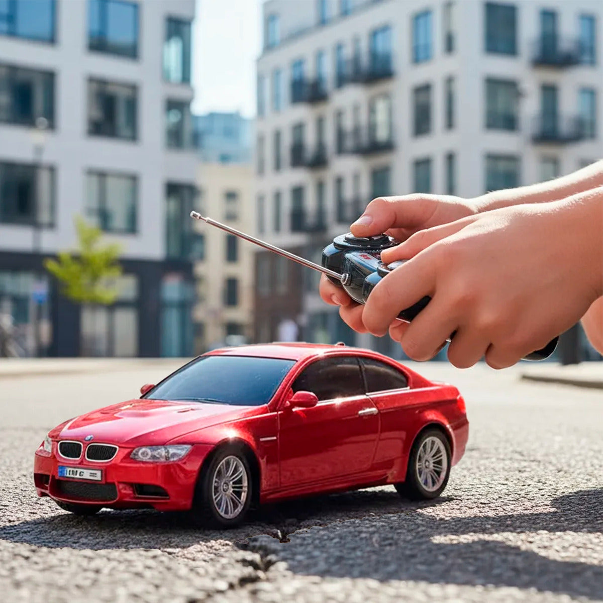 Juguete Auto Bmw M3 Control Remoto Escala 1:18 2.4ghz