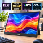 Monitor De 60hz Portatil Inalambrico 15.6 Pulgadas Full Hd
