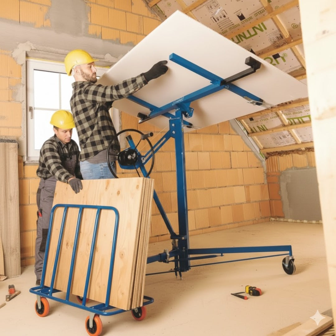 Carro De Carga Para Placas Madera Laminas Acero 1 Tonelada