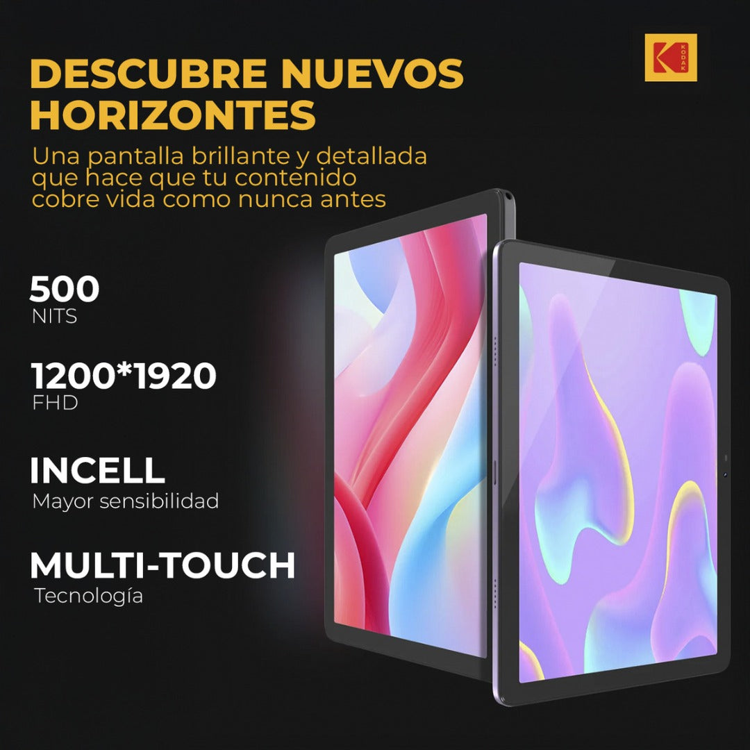 Tablet Kodak 10 Android 15 4gb Ram 64gb Pantalla 2k