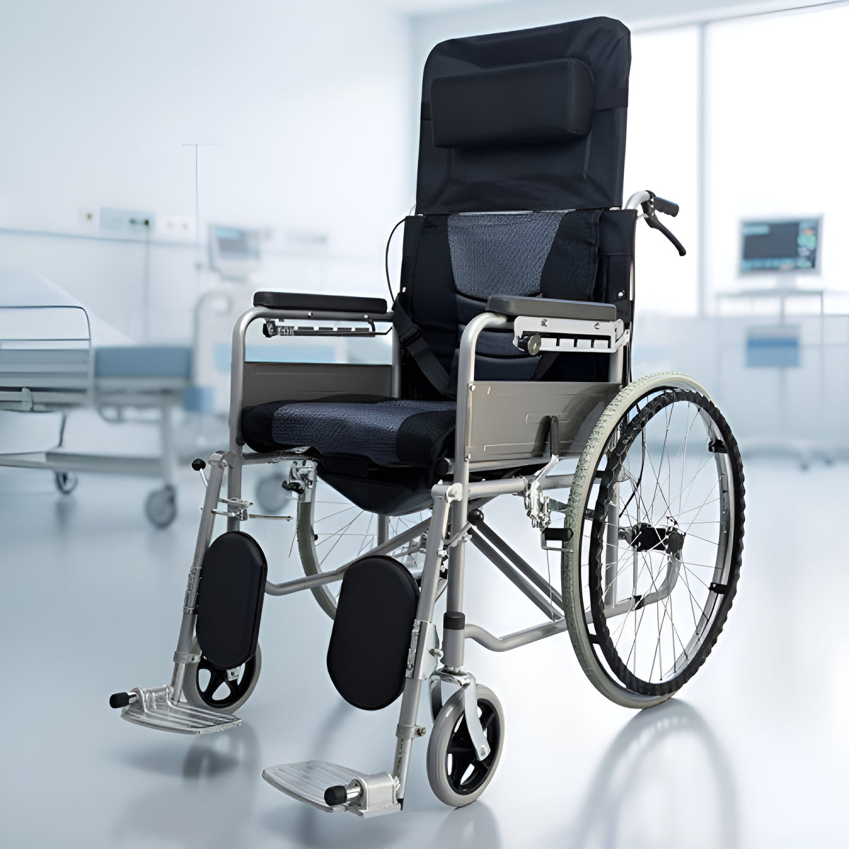Silla De Ruedas Neurologia Con Inodoro Reclinable Neurologica