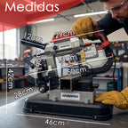 Sierra Cinta Corte Profundo Portatil 1600w Con Base