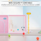 Corral Infantil 3 en 1 Juegos Malla Tela Oxford 180x120cm