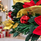 Arbol De Navidad Plegable 210 Cm Armado Facil Navideños