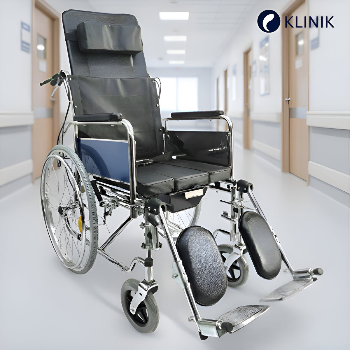 Silla De Ruedas Neurologica Pro Con Inodoro Reclinable