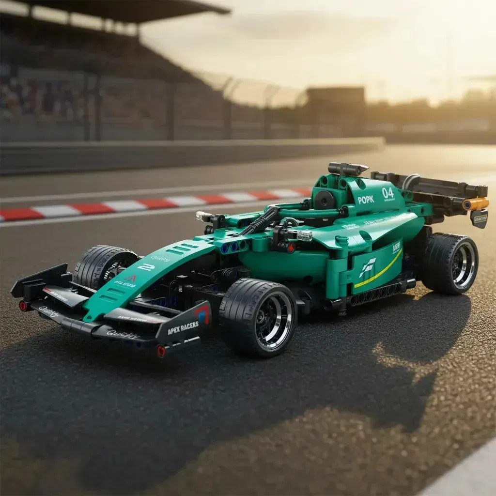 Auto Armable Formula 1 De 452 Piezas Bloques De Construccion