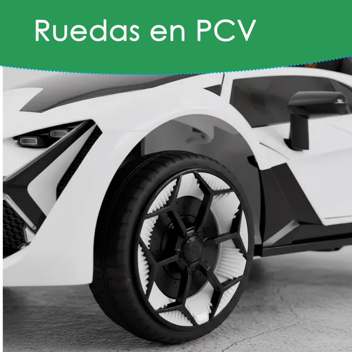 Auto Electrico Montable Lamborghini Con Boton De Reversa Corre 6km/h