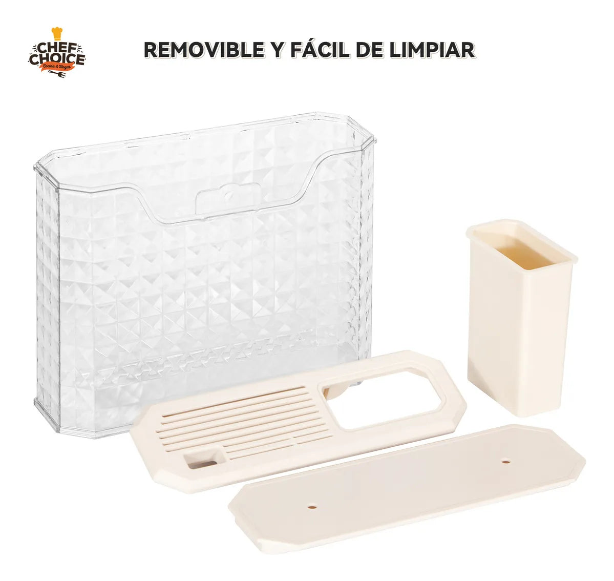 Set 16 Utensilios Cuchillos Cocina Acero Inox Silicona Beiti