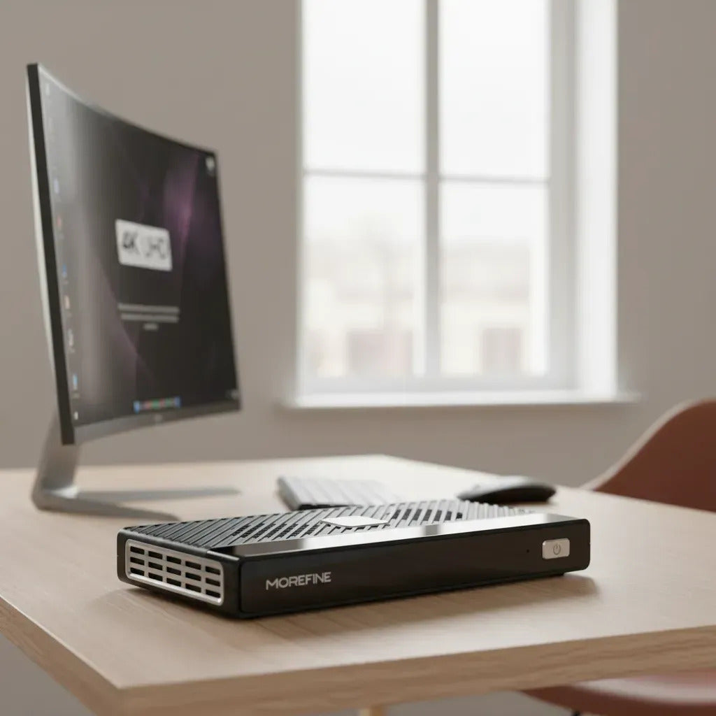Mini PC MOREFINE M6 con Intel N6000 3,3Ghz, 16GB RAM LPDDR4 y 256GB SSD, Windows 11 Home