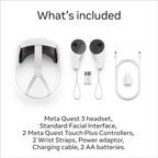 Lentes De Realidad Virtual Meta Quest s 512gb Resolucion 2064x2208p Con Audio 3d Foco Ajustable Incluye Controles