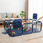 Corral bebe Infantil Nubo 3 en 1 Juegos Malla Tela Oxford 180x120cm