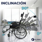 Silla De Ruedas Neurologia Con Inodoro Reclinable Neurologica