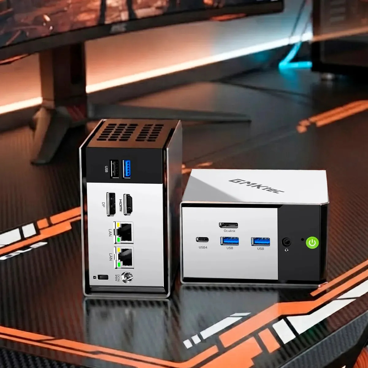 Mini PC GMKtec M8 AMD Ryzen 5 6650H con 16 GB RAM y 1 TB SSD NVMe
