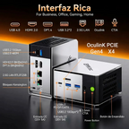 Mini PC GMKtec M8 AMD Ryzen 5 6650H con 16 GB RAM y 1 TB SSD NVMe