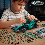 Auto Armable Formula 1 De 452 Piezas Bloques De Construccion