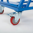 Escalera Industrial 6 Peldaños Tipo Avión Con Plataforma De 1,5m Soporta 450kg