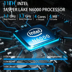Mini PC MOREFINE M6 con Intel N6000 3,3Ghz, 16GB RAM LPDDR4 y 256GB SSD, Windows 11 Home