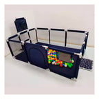 Corral Infantil 3 en 1 Juegos Malla Tela Oxford 180x120cm