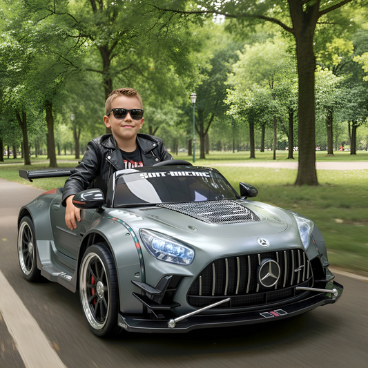 Auto Electrico Montable Niños Mercedes Amg Gt Batería Alta Duración