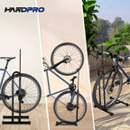 Soporte Bicicleta Quick Vertical y Horizontal Acero Negro 24 a 27.5 Pulgadas