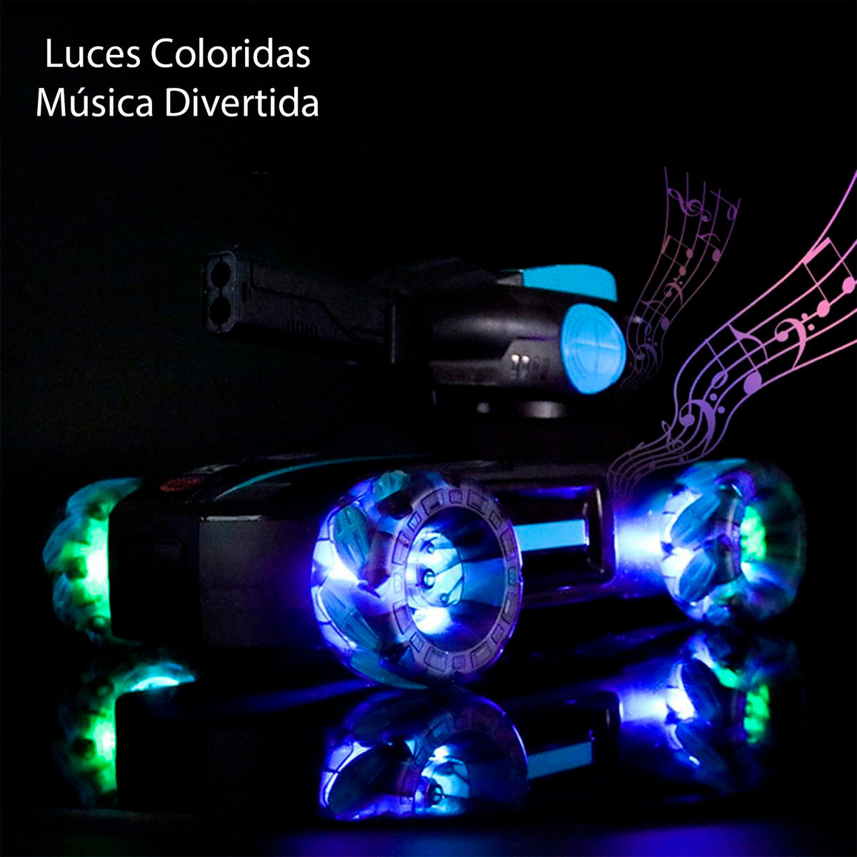 Auto Lanza Hidrogel Tanque Recargable Control Remoto Muñeca