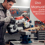 Sierra Cinta Corte Profundo Portatil 1600w Con Base