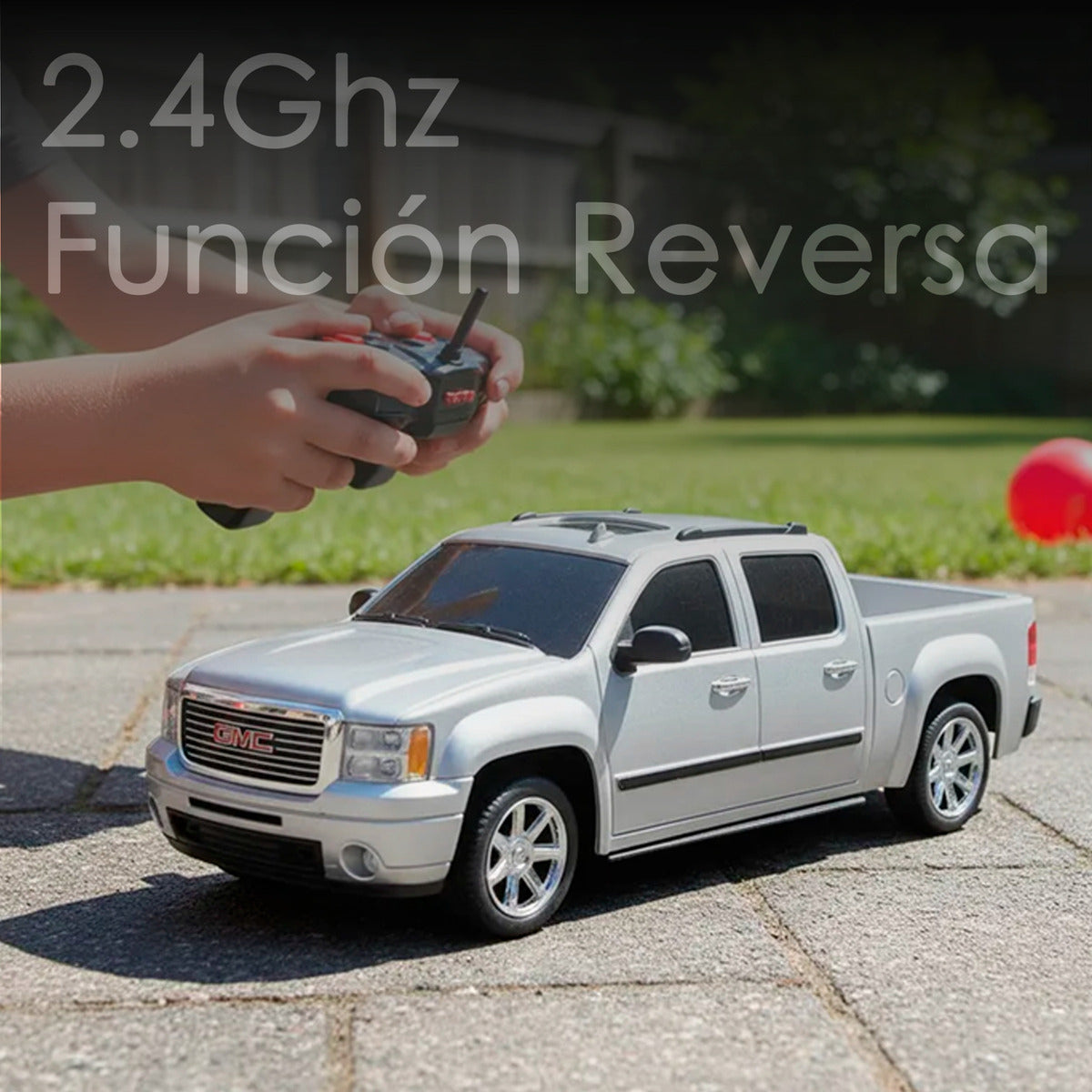 Auto Control Remoto Camioneta 1:24 Gmc Sierra Denali Con luces