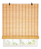 Cortina De Bambú Persiana Roller 90x180 cm Enrollable Unicolor