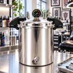 Autoclave Esterilizador Acero Inoxidable Grado Medico 18LT