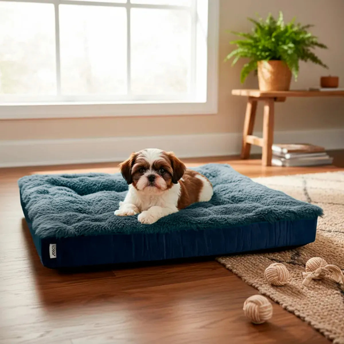 Cama Perro Polar Premium Lavable Antideslizante 77cm