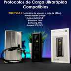 Xiaomi Powerbank 25000mah 212w Hypercarga Multipuerto Negro
