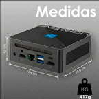 Mini PC Morefine M9 Pro Intel Core i5 12500H con 16 GB RAM y 512 GB SSD