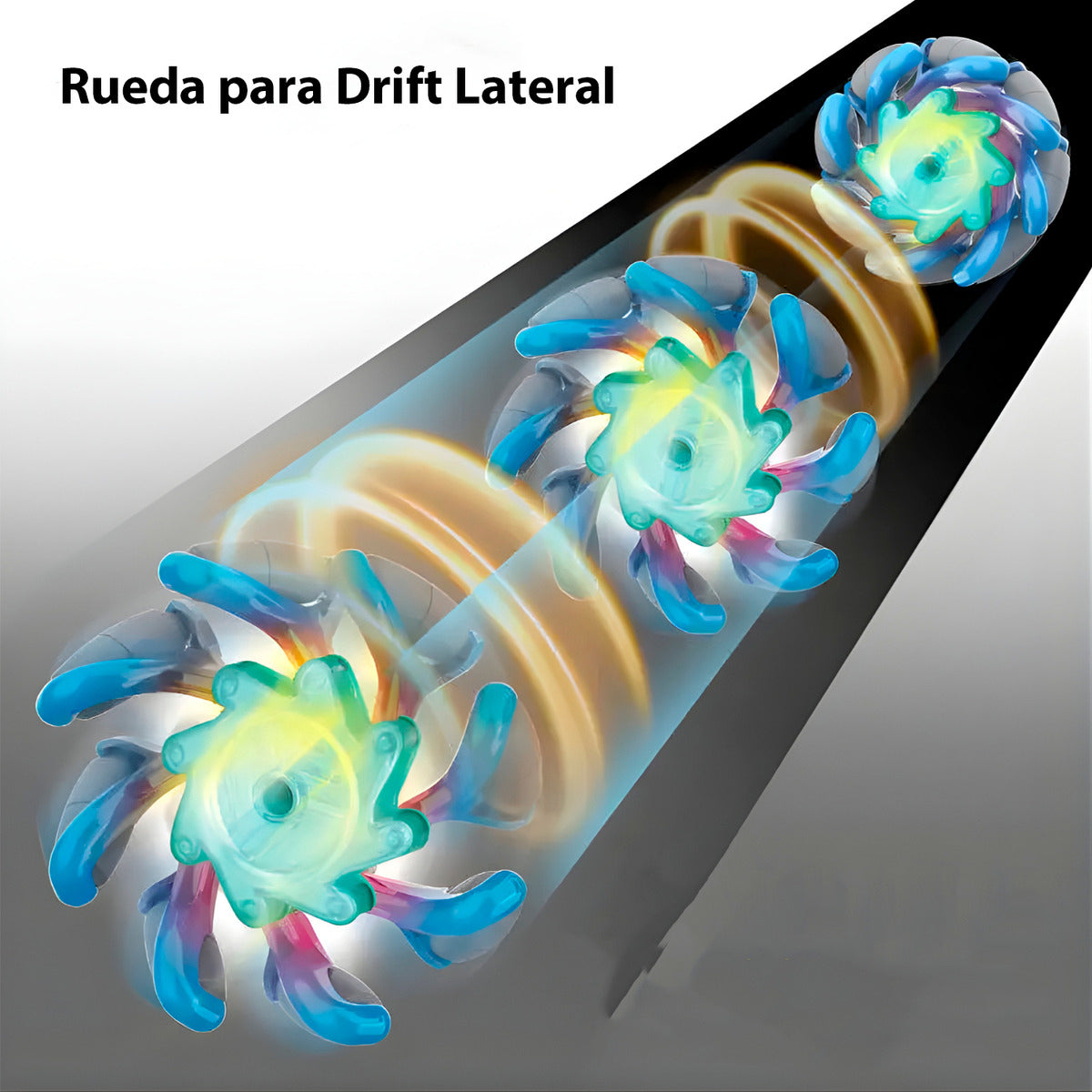 Auto Con Control Llantas Extendibles 4x4 Sensor Muñeca Drift Todo Terreno