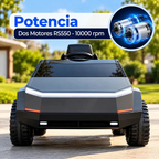 Auto Electrico Infantil Montable Tipo Tesla Cybertruck 12v